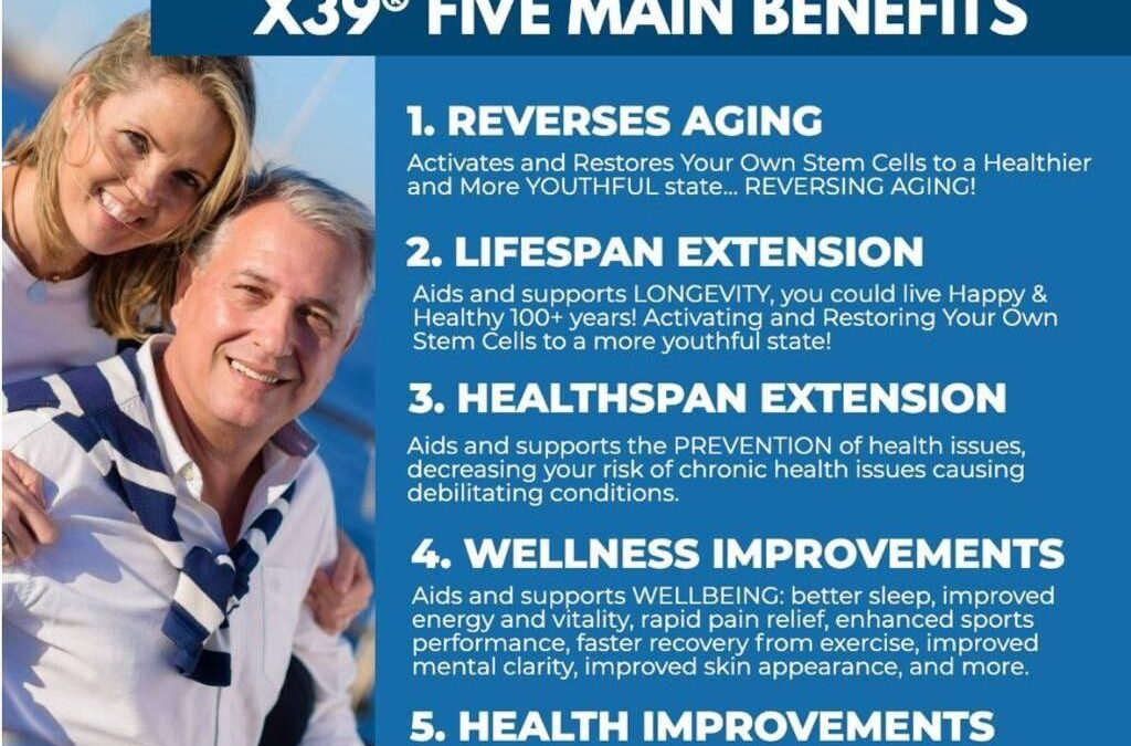 X39 Five main benefits